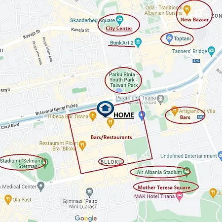 公寓 Johana Blloku In Amazing Location!